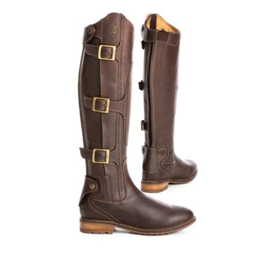 NWT     Tredstep Parkland II Tall Country Boot - Mahogany 9